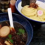 塩そば専門店 桑ばら - 秋刀魚香油のつけそば