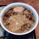 そば処　松月庵 - カツ丼セットの温かいそば