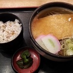 そじ坊  - きつねそば定食980円