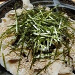 蕎麦とラー油で幸なった。 - 