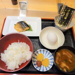 寿司　浜寿し - 朝定食　550円