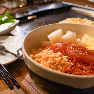 If you want to eat delicious Monja in Roppongi, come to our restaurant! Super spicy monjamo!