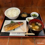 鈴徳 - 鯖の塩焼定食