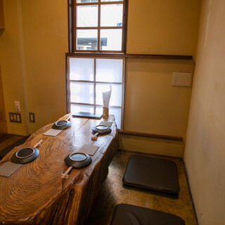 会食や接待・記念日にも相応しい居心地の良い空間