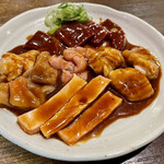 焼肉 平安郷 - ・ホルモンセット 910円