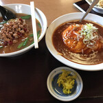 台湾料理 豊源 - 台湾味噌ラーメン &麻婆天津飯のセット