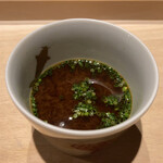 鮨 利﨑 - 赤出汁