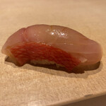 鮨 利﨑 - 金目鯛