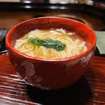 比良山荘 - ◎「齋華」の麺と「月鍋」のコラボラーメンは史上最強のラーメン。ラーメンを遥かに超越している。