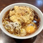 永坂更科 布屋太兵衛 - 肉天そばと生玉子