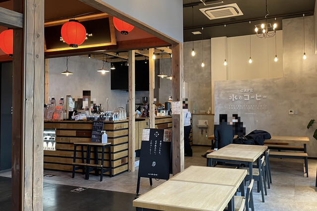 CAFE 水とコーヒー 新青森駅店 - 新青森（カフェ）の写真
