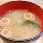 Sushi Tsunaya - 味噌汁