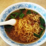 海味楼 - 台湾ラーメン(具材は台湾ミンチとニラ)