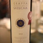 MASSIMO TAVIO - SASSICAIA  Grappa  2006