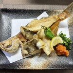 食彩厨房 甚兵衛 - カレイの唐揚げ