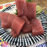 魚庭本店 - マグロ上赤身。