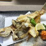 食彩厨房 甚兵衛 - カレイの唐揚げ