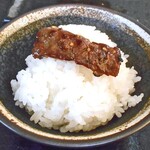 焼肉処いっとう - 追加の「小ライス」