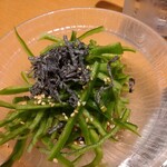 ほていちゃん - 塩昆布ピーマン