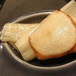 北海道焼肉 北うし - 春らしい自家製ピクルス