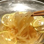 北海道焼肉 北うし - スダチ冷麺