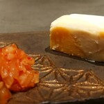 北海道焼肉 北うし - 自家製4種チーズのテリーヌ