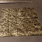 北海道焼肉 北うし - 知床産和牛シャトーブリアン手巻寿司(炙り海苔)