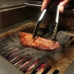 北海道焼肉 北うし - 知床産和牛イチボ