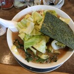 しょうゆとんこつラーメン 匠家 - キャベツラーメン大盛¥1,000