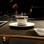 北海道焼肉 北うし - フォアグラ茶碗蒸し