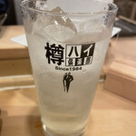 くわ焼 たこ坊 - レモン酎ハイ