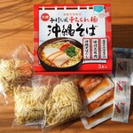 南ウイング売店 - 手打ち風平ちぢれ麺沖縄そば(３食入)　￥1,944