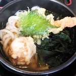 うどん万福 - 天ぷらうどん
