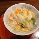 中国料理　稲金 - 野菜たっぷり玉子とじラーメン　820円