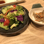Nikuya Matsuhisa - 焼肉コース松のサラダと小鉢