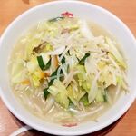 Hidakaya - 野菜たっぷりタンメン 細麺 クーポン大盛