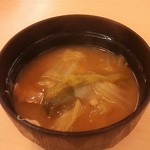 魚魚丸 - 平日のランチタイムはあら汁の無料サービス中(201301)