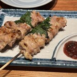 炭火串焼 シロマル - (料理)串五本セット①