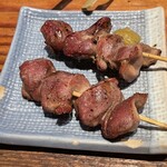 炭火串焼 シロマル - (料理)串五本セット④