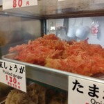 一〇そば - 紅しょうがも奇麗