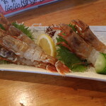 くつろぎ亭ひこべえ  - モサエビ刺身