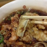 一〇そば - ゴボウの風味と歯ごたえが好き