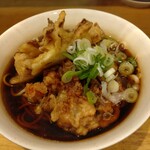 一〇そば - ゲソとゴボウ