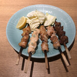 이자카야 에키키타 사카바 와라나베 히로시마 에키마에 - おまかせ5串盛