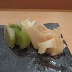 なだ万 - 搾菜・生姜