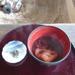 和食処　田舎家 - おしるこ（無料）