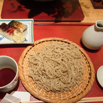 勢揃坂 蕎 ぎん清 - もりそばと押しずし（2013.1.28）