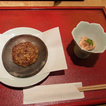 勢揃坂 蕎 ぎん清 - そば味噌と紅葉漬け（2013.1.28）