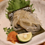玄水 - 宍道湖の白魚の昆布締め