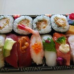 金寿し - 創作握りと海老天巻き